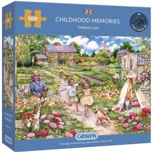 Gibsons Childhood Memories Jigsaw Puzzle - 500 Pieces