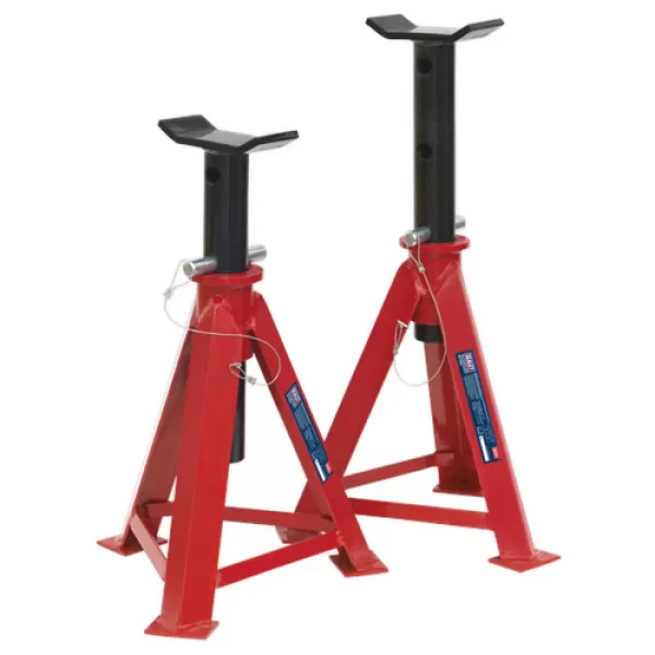 Sealey AS7500 Axle Stands (Pair) 7.5tonne Capacity per Stand Medium Height