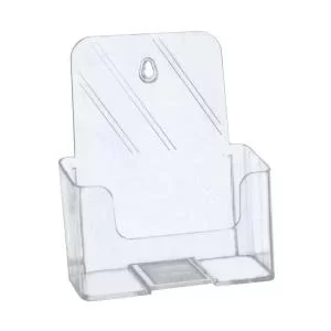 Office Literature Holder Slanted A5 Clear 938570