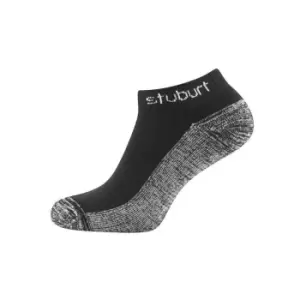 Stuburt Cut Golf Socks (Pack of 2) - Black