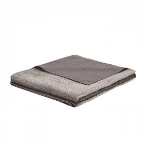 Hotel Collection Luxury Cotton Bedspread - Velv Slate