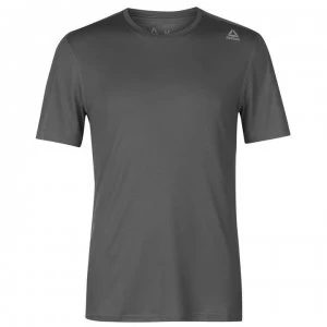 Reebok Boys Workout Ready Speedwick T-Shirt - Grey