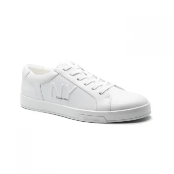 Calvin Klein Boone Low Top Trainers - White