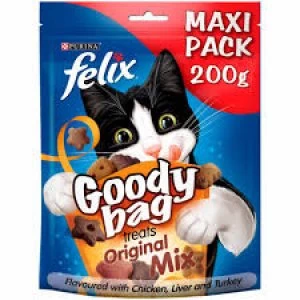 Felix Goody Bag Original Mix Cat Treats 200g