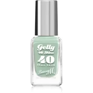 "Barry M Gelly Hi Shine "40" 1982 - 2022 Nail Polish Shade Eucalyptus 10 ml"