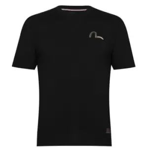 EVISU Foil Raijin T Shirt - Black