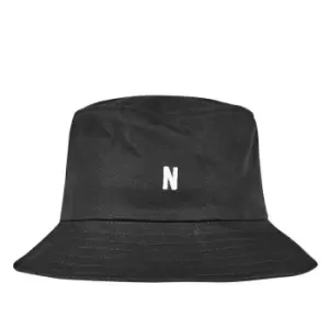 Norse Projects Twill Bucket Hat - Black