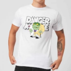 Danger Mouse Greenback Mens T-Shirt - White - L