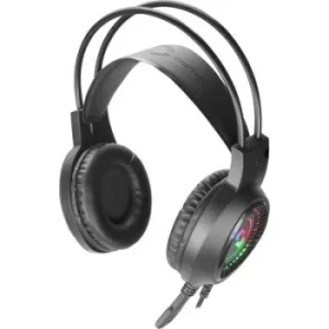 SpeedLink VOLTOR Headset 2x 3.5mm jack (audio/phono), USB Corded Over-the-ear Black