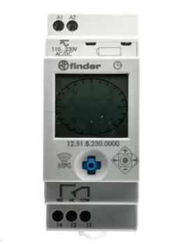 Finder Digital with NFC DIN Rail Time Switch 110 230 V ac