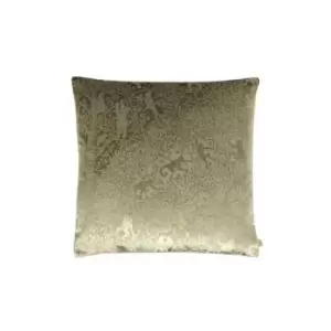 Kai Tilia Jacquard Square Cushion Cover (One Size) (Bronze) - Bronze