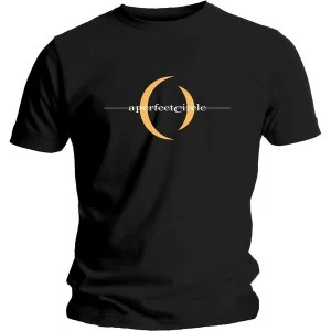 A Perfect Circle - Logo Unisex Large T-Shirt - Black