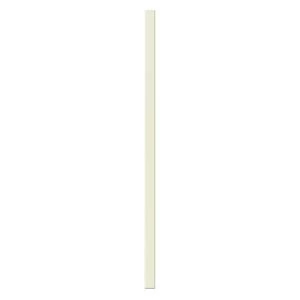 Cooke Lewis Appleby High Gloss Cream Tall wall curved filler post