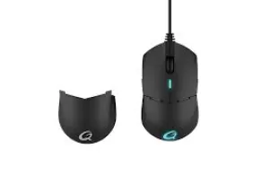 QPAD Qpad DX700 Corded Gaming mouse Optical Backlit Black, RGB
