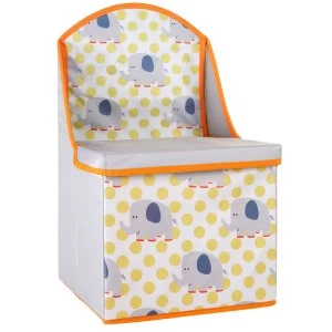 Premier Housewares Storage Box / Seat Elephant Design Kids