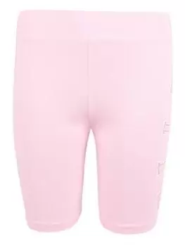 Elle Girls Cycle Short - Pink, Size Age: 7-8 Years, Women