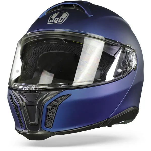 AGV Tourmodular Solid Mplk Galassia Blue Matt Modular Helmet XL