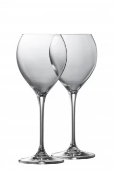 Galway Clarity White Wine Glass Set of 2 White