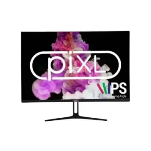 piXL PX24IVH 24" Frameless Monitor Widescreen IPS LCD Panel 5ms Response Time 75Hz Refresh Rate Full HD 1920 x 1200 16:10 Aspect Ratio VGA / HDMI 16.7