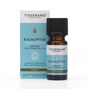 Tisserand Aromatherapy Eucalyptus Organic Pure Essential Oil 9ml