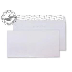 Blake Creative Colour DL 120gm2 Peel and Seal Wallet Envelopes Chalk