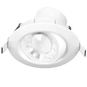 Aurora Enlite 8W Adjustable Dimmable Integrated Downlight IP44 Warm White - EN-DDL10260/30