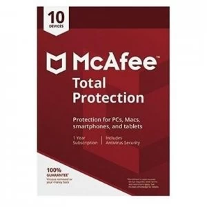 McAfee Total Protection 12 Months 10 Devices