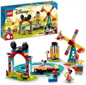 LEGO Disney Mickey, Minnie and Goofy's Funfair Fun Set 10778