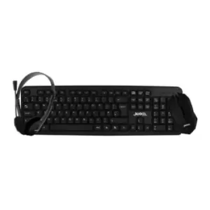Jedel G-S11 3-in-1 Office Kit - USB Keyboard & Mouse + 3.5mm Jack Headset with Boom Mic Retail Boxed