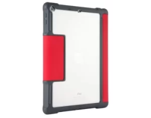 Dux 10.5" iPad 5th and 6th Generation Folio Tablet Case Red Grey Magnetic Closure