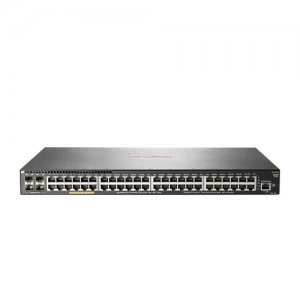 HPE Aruba 2930F 48G PoE+ 4SFP+ Managed L3 Gigabit Ethernet (10/100/1000) Grey 1U Power over Ethernet (PoE)