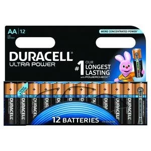 Duracell Ultra Power Batteries AA 12 pack
