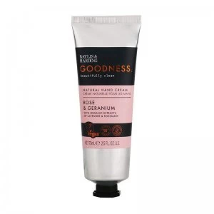 Baylis & Harding Goodness Rose & Geranium Hand Cream 75ml