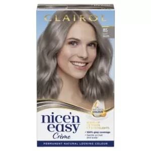 Clairol Nice'N Easy Creme Permanent Hair Dye 8S Soft Silver