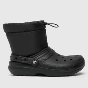 Crocs Black Classic Neo Puff Boots