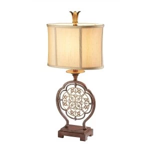 1 Light Table Lamp British Bronze, E27