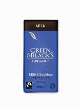 Green & Black's Organic Milk Chocolate Bar 35g