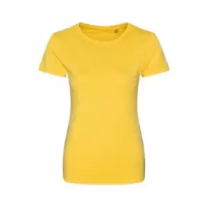 Ecologie Womens/Ladies Organic Cascades T-Shirt (L) (Sun Yellow)