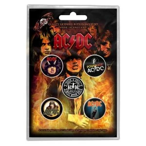 AC/DC - Highway to Hell Button Badge Pack