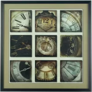 Framed Time Has Come Wall Art - Premier Housewares