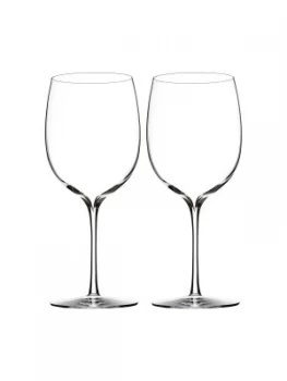 Waterford Elegance Wine Glass Bordeaux Set of 2 Red