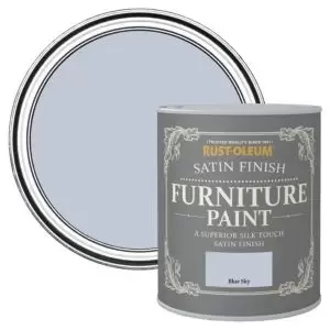 Rust-Oleum Blue Sky Satin Furniture Paint 125 Ml