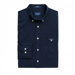 Gant Broadcloth Shirt - Navy 410