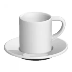 Espresso cup with a saucer Loveramics Bond White, 80 ml