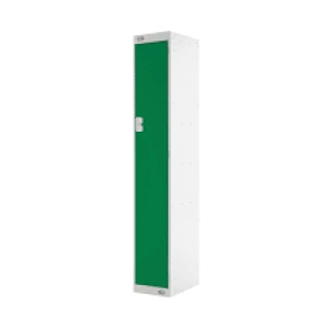 Single Compartment Locker D300mm Green Door MC00004