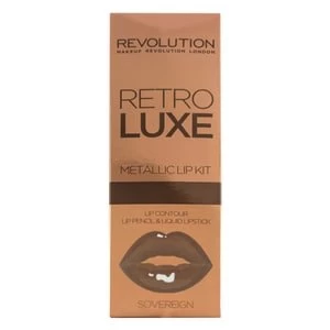 Makeup Revolution Retro Luxe Kits Metallic Sovereign