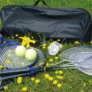 Mightymast Badminton and Tennis Combo Set