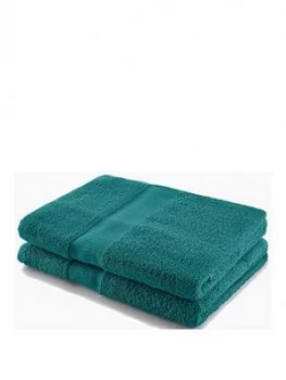 Downland Pack Of 2 450Gsm Cotton Bath Sheets