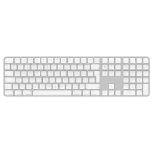 Apple Magic keyboard USB + Bluetooth Swiss Aluminium White