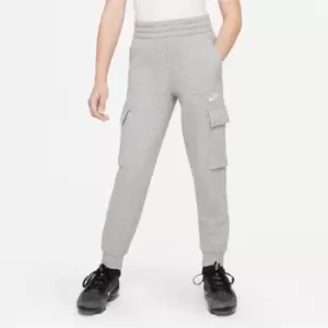 Nike Sportswear Club Fleece Big Kids Cargo Pants - Grey